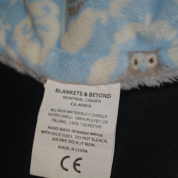 Blankets & Beyond Plush Owl Lovey Baby Blanket Toy - Picture 7 of 9